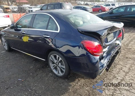 2019 Mercedes-Benz C 300 из США, поврежденный, VIN 55SWF8DB9KU302764